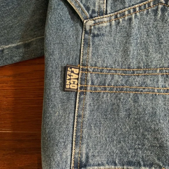 Men's Blue Denim Jeans overalls - Picture 5 of 6